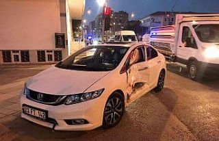 Elazığ’da zincirleme trafik kazası: 1 yaralı