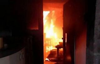 Emekli generalin iki evini ateşe verip itfaiye ekiplerine...