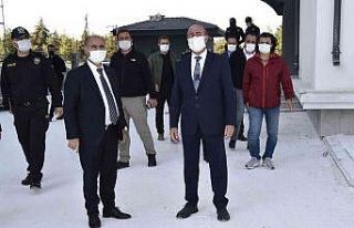 Emniyet Genel Müdürü Aktaş Yazır Polis Karakolunu...