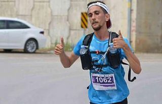 Engelli sporcunun büyük başarısı