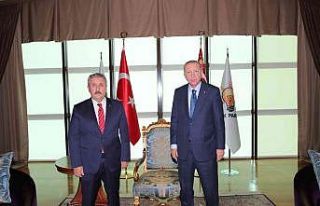 Erdoğan, BBP Genel Başkanı Destici’yi kabul etti