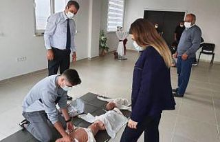 Ergene’de ilkyardımcı kursu düzenlendi