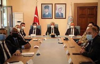 Erzincan’da İl Pandemi Kurulu toplantısı yapıldı