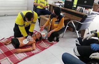 Erzincan’da ilkyardım eğitimi