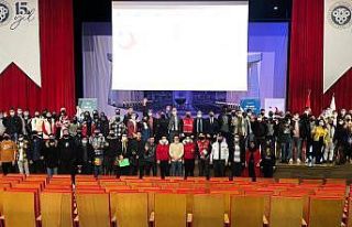 Erzincan’da öğrenim gören yabancı uyruklu öğrencilere...