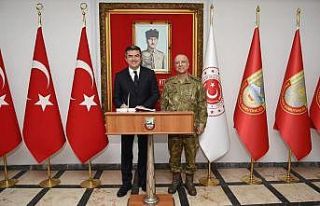 Erzurum Valisi Memiş, 3. Ordu Komutanlığı’na...