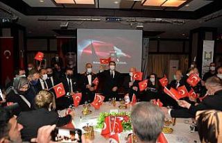 Erzurum’da Cumhuriyet Bayramı kabul töreni