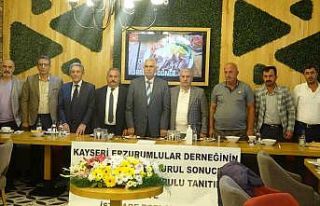 Erzurumlular istişare toplantısında buluştu