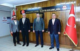 Eskişehir OSB yönetimi, Odunpazarı Kaymakamı Ulu’yu...