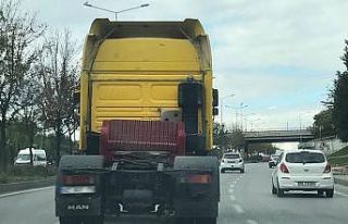 Eskişehir’de ilginç nakliye yöntemi