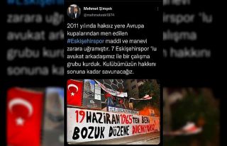 Eskişehirspor hakkını aramak için savaşacak