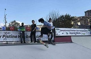 Eyüpsultan’da uluslararası standartta kaykay pisti...