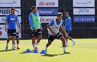 Fenerbahçe’de Trabzonspor maçı hazırlıkları...