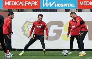 Galatasaray, Gaziantep FK maçı hazırlıklarını...