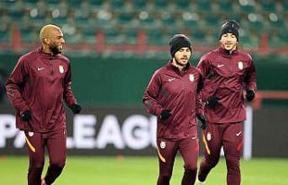 Galatasaray, Lokomotiv Moskova maçı hazırlıklarını...