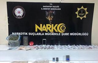 Gaziantep’te 1.5 kilo eroin yakalandı