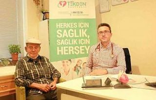 Geçirdiği felç sonrası, şah damarı darlığı...