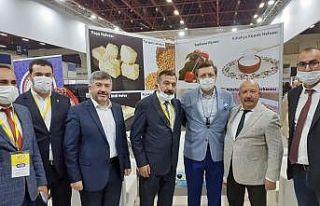 Gediz’in yöresel ürünleri Antalya’da tanıtıldı