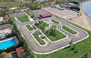 Gelecek nesle trafik kurallarını aşılayacak parkta...
