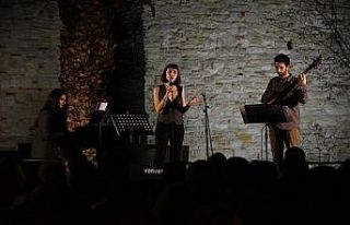 Genç sanatçılardan Güvercinada’da muhteşem...