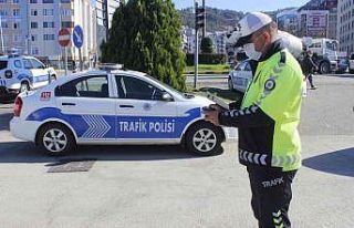 Giresun’da kural ihlali yapan araçlar drone tarafından...