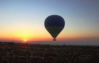 Göbeklitepe’de ticari balon turları yeniden başladı