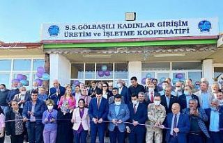 Gölbaşılı kadınların yöresel ürün mağazası...