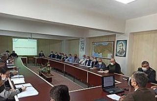 Gönen’de muhtarlar toplantısı yapıldı