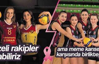 Göztepe ve Karşıyaka meme kanserine karşı bir...