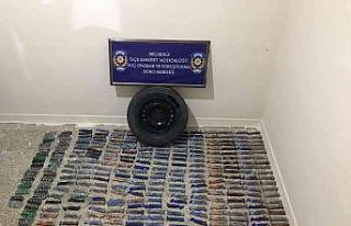 Gümrükte 330 adet kesici alet ele geçirildi