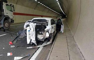 Gümüşhane’de trafik kazası: 2 yaralı