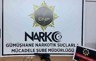 Gümüşhane’de uyuşturucu operasyonu