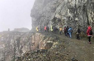 Gümüşhaneli dağcılar dünyanın en tehlikeli...