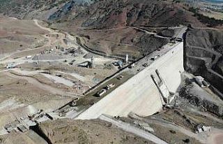 Gündüzler Barajı tamamlanmak üzere