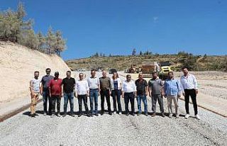 Güzelpınar yolu yenilendi