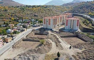 Hacılar kentsel dönüşümde 152 dairenin daha temeli...