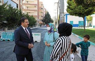 Haliliye’de asfaltlama çalışmaları sürüyor