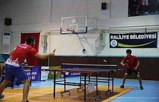 Haliliye’de masa tenisi ligi sona erdi