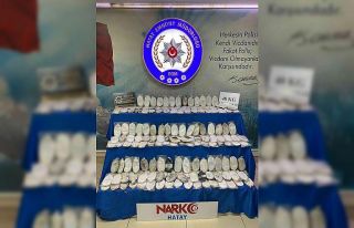 Hatay’da 40 kilogram esrar ele geçirildi