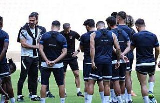 Hatayspor, Fatih Karagümrük maçının hazırlıklarını...