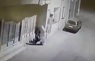 Hayalet hırsız beyaz çarşaf giydi, böyle çaldı