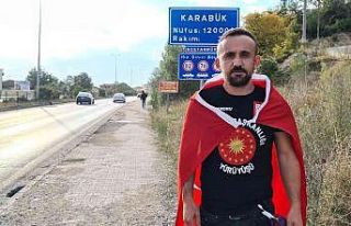 Hem Cumhurbaşkanına destek hem de nafaka mağdurları...