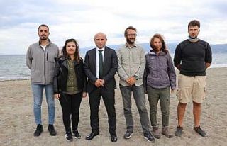 Hersek Lagününde batık gemi keşfedildi