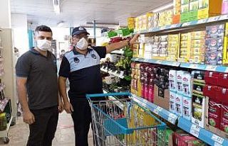 Hisarcık zabıtasından fahiş fiyat ve etiket denetimi