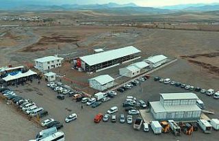 Horasan’da Canlı Hayvan Pazarı ve Mezbahana açılışı