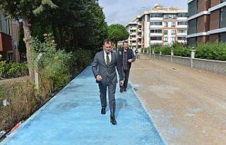 Hürriyet Mahallesi yeni bisiklet yoluna kavuşuyor