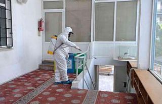 İbadethanelerde temizlik seferberliği sürüyor