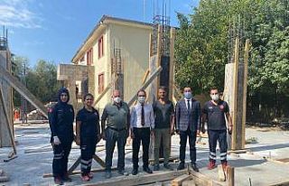 İl Sağlık Müdürü Açıkgöz, 112 istasyonu inşaatını...