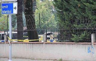 İlçe Emniyet Müdürlüğü’nün bahçesinde dehşete...