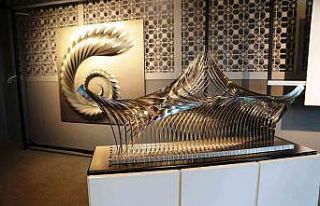 İlhan Koman ile 100 yıl heykel sergisi sanatseverlerle...